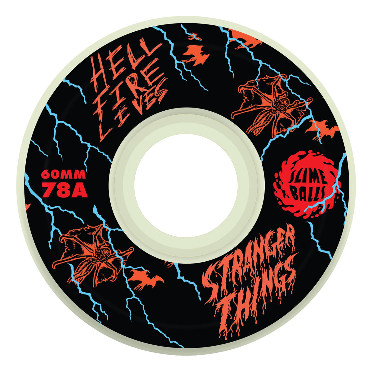 Stranger Things Meek Slasher Eddie Glow Slime Balls Skateboard