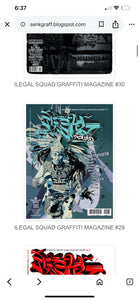 Revista ILEGAL SQUAD graffiti