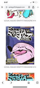 Revista ILEGAL SQUAD grsffiti