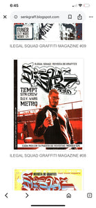 Revista ILEGAL SQUAD graffiti