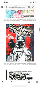 Revista ILEGAL SQUAD graffiti