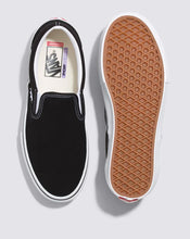 Load image into Gallery viewer, Vans Skate Slip On Pro Blk White.