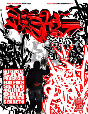 Revista ILEGAL SQUAD graffiti