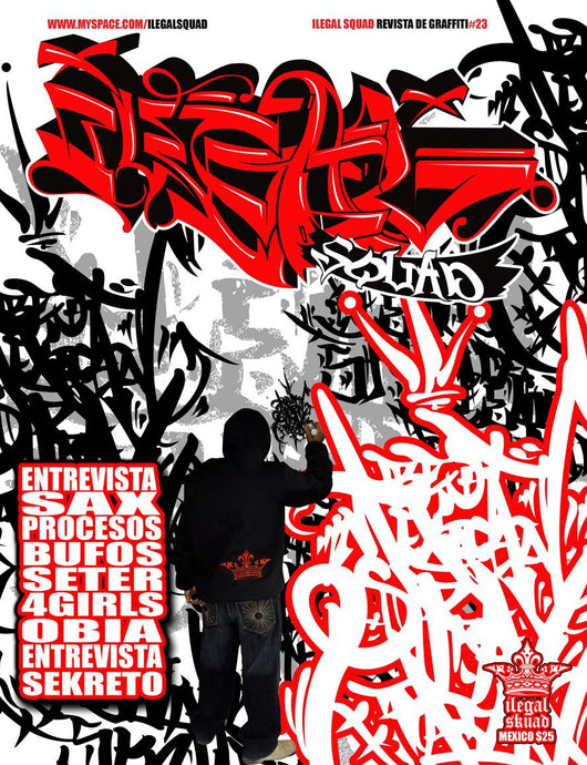 Revista ILEGAL SQUAD graffiti