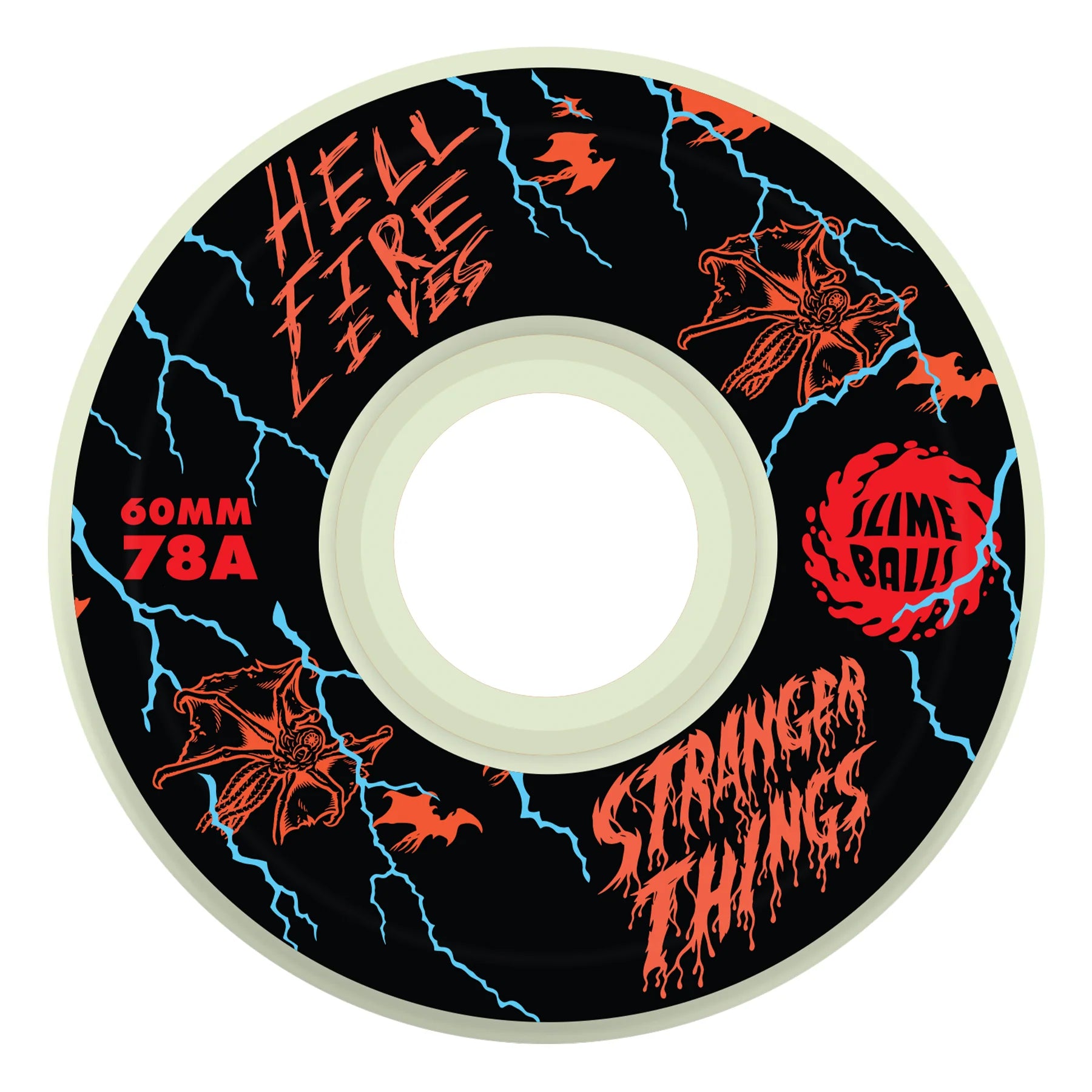 Stranger Things Meek Slasher Eddie Glow Slime Balls Skateboard