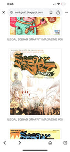 Revista ILEGAL SQUAD graffiti