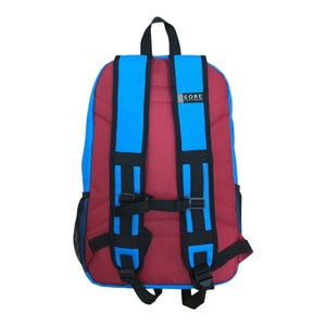 MOCHILA CORE RED/YELLOW/BLUE