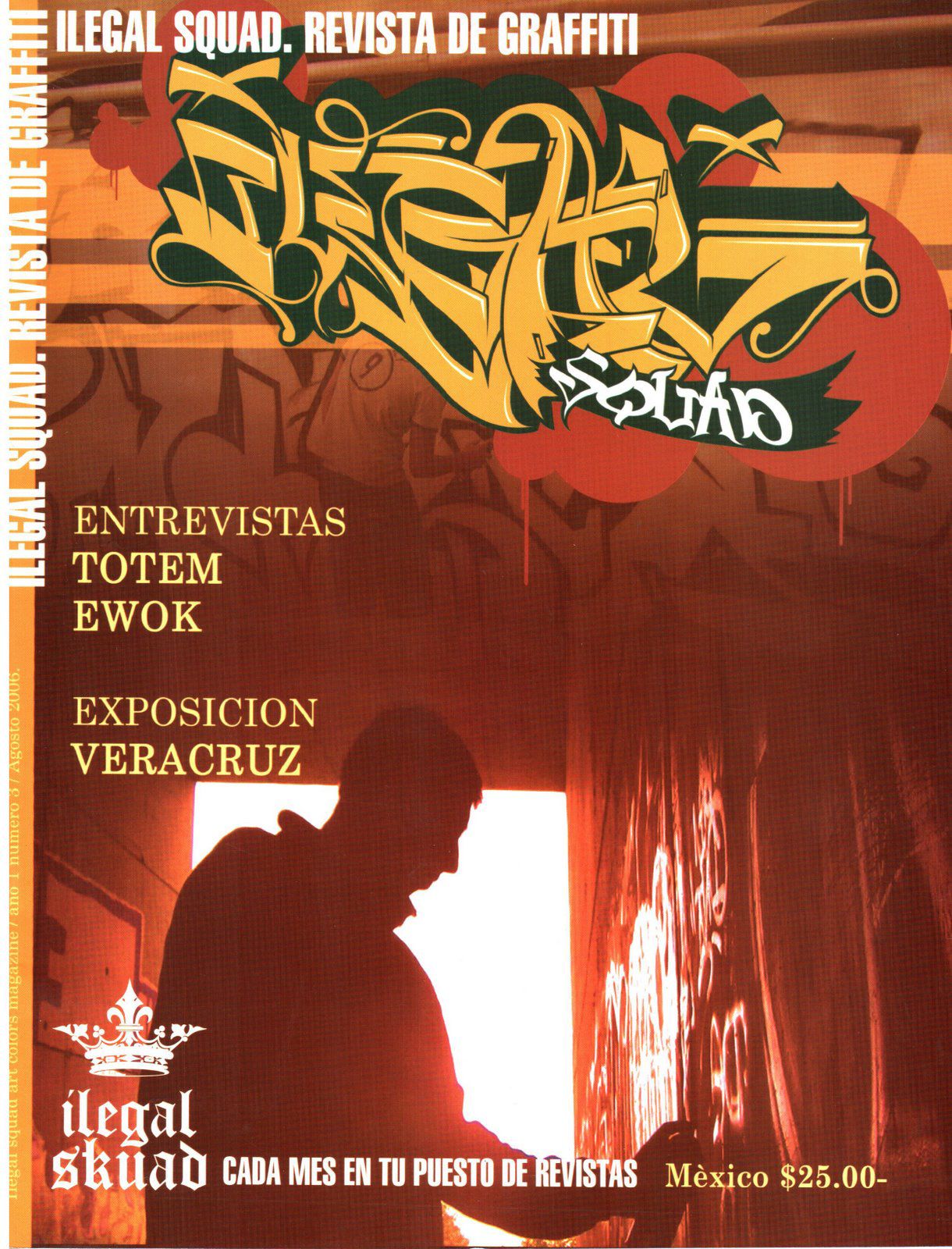 Revista ILEGAL SQUAD graffiti