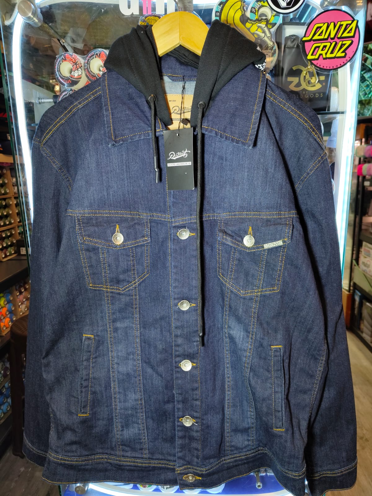 CHAQUETA DE MEZCLILLA DISTREET