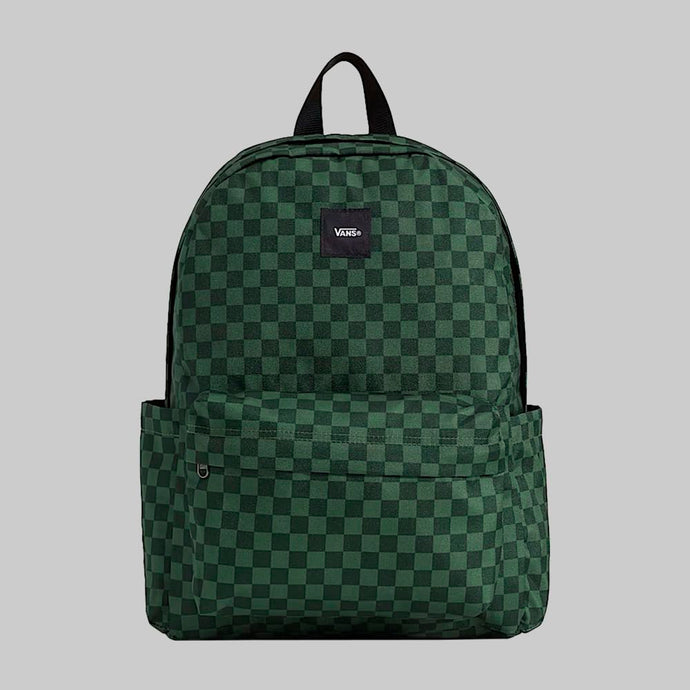 MOCHILA VANS OLD SKOOL CHECK GREEN