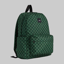 Cargar imagen en el visor de la galería, MOCHILA VANS OLD SKOOL CHECK GREEN