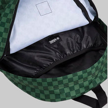 Cargar imagen en el visor de la galería, MOCHILA VANS OLD SKOOL CHECK GREEN