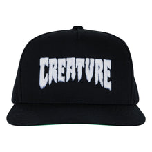 Load image into Gallery viewer, Creature Mono Logo Snapback Hat
