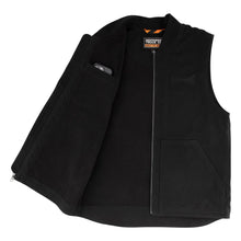 Cargar imagen en el visor de la galería, BUILT TO GRIND VEST WORK TOP BLACK INDEPNDENT