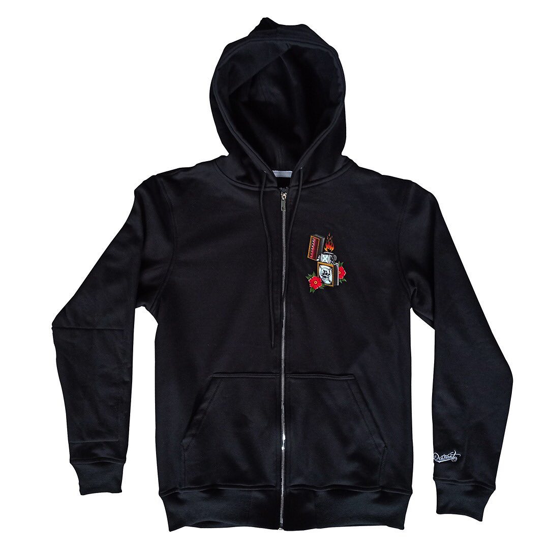 HOODIE CON CIERRE DISTREET