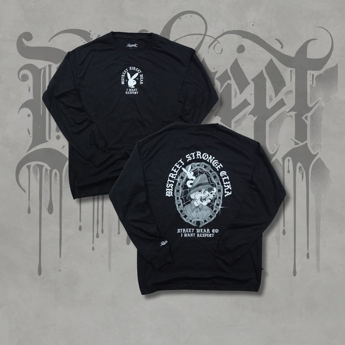 PLAYERA MANGA LARGA DISTREET