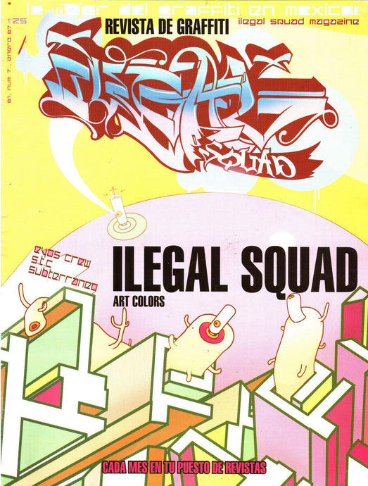 Revista ILEGAL SQUAD graffiti