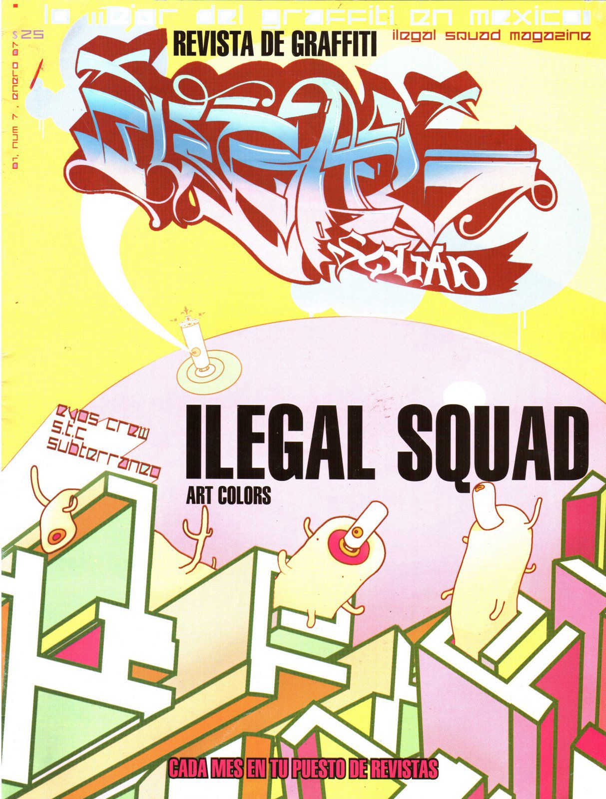 Revista ILEGAL SQUAD graffiti