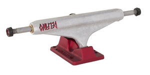 TRUCKS INDEPENDENT HOLLOW DELFINO SILVER RED STANDARD