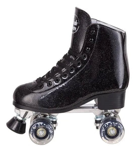 PATINES SKATE GEAR GLITTER BLACK