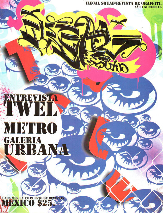 Revista ILEGAL SQUAD graffiti