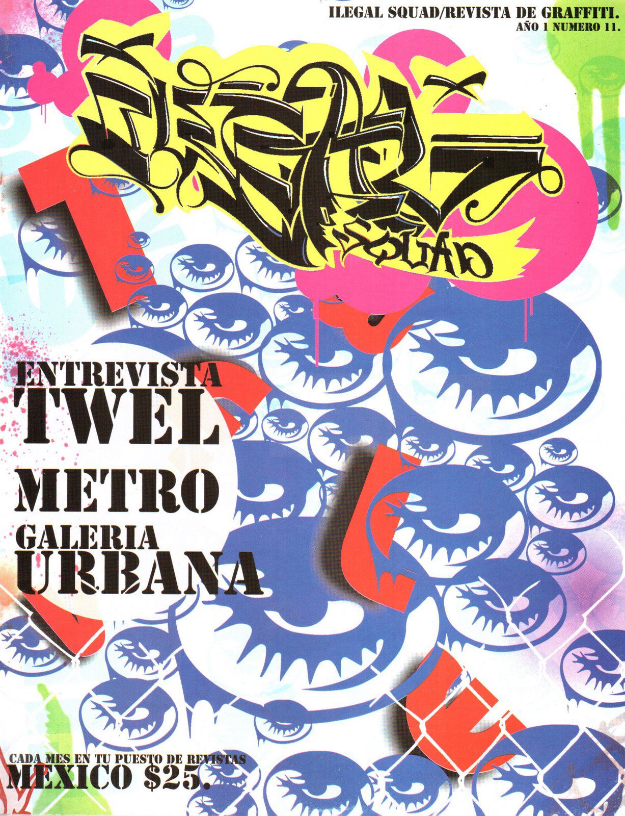 Revista ILEGAL SQUAD graffiti