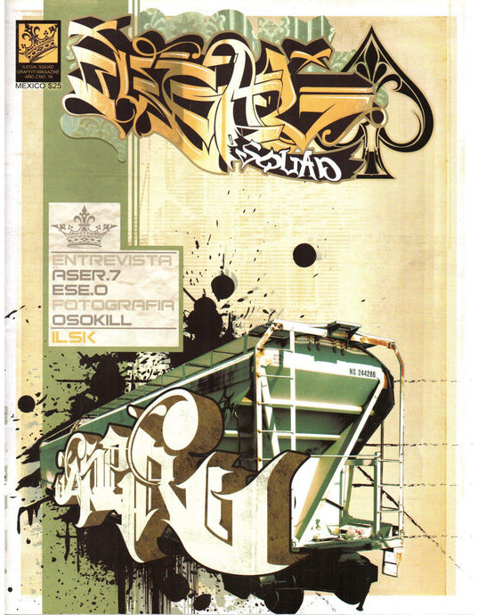 Revista ILEGAL SQUAD grafitti