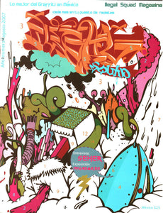 revista ILEGAL SQUAD  graffiti