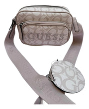 Cargar imagen en el visor de la galería, BOLSO GUESS ROSE DE MANO CON MONEDERO