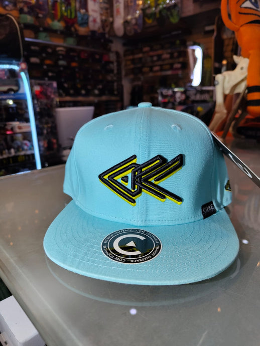 GORRA CORE AZUL LOGO NEGRO