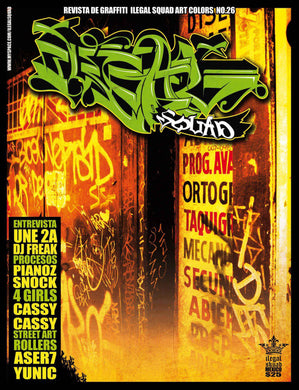 Revista ILEGAL SQUAD graffiti