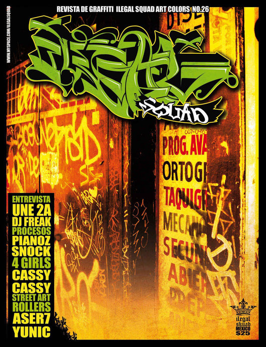 Revista ILEGAL SQUAD graffiti