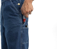 Cargar imagen en el visor de la galería, CARHARTT OVEROL DE MEZCLILLA DE AJUSTE HOLGADO 36X32