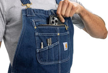 Cargar imagen en el visor de la galería, CARHARTT OVEROL DE MEZCLILLA DE AJUSTE HOLGADO 36X32