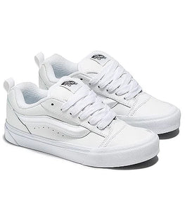 VANS KNU SKOOL LATHER TRUE WHITE