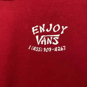 T-SHIRT VANS ENJOY CARDINAL