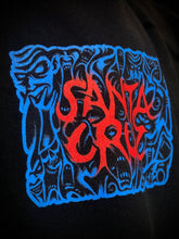 Cargar imagen en el visor de la galería, SANTA CRUZ KNOX FIREPIT DOT FACES HOODIE BLK