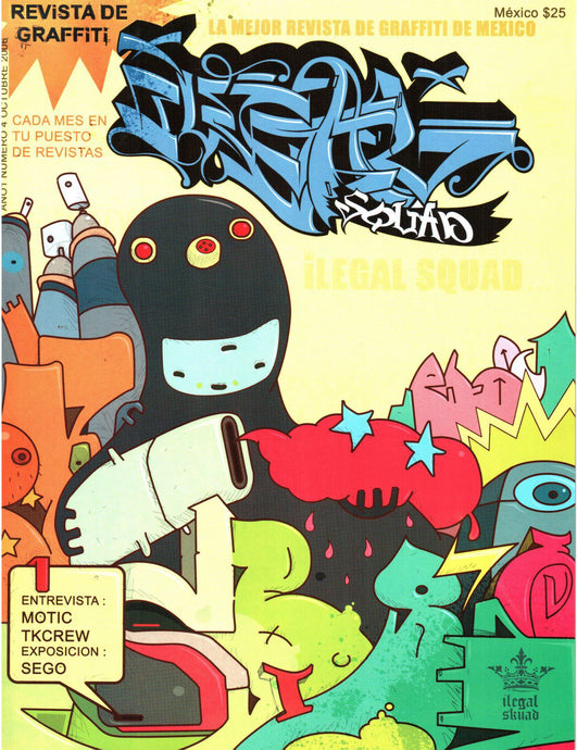 Revista ILEGAL SQUAD graffiti