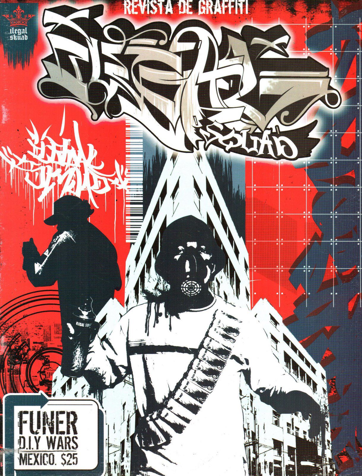 Revista ILEGAL SQUAD graffiti