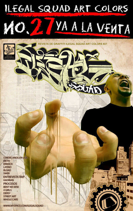 Revista ILEGAL SQUAD graffiti