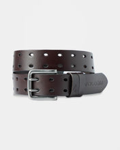 Cargar imagen en el visor de la galería, VOLCOM TWO SPIKE LEATHER BELT