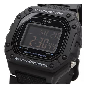 CASIO W-218H 1BVCF BLACK