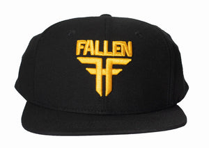 FALLEN INSIGNIA CAP BLACK\YELLOW