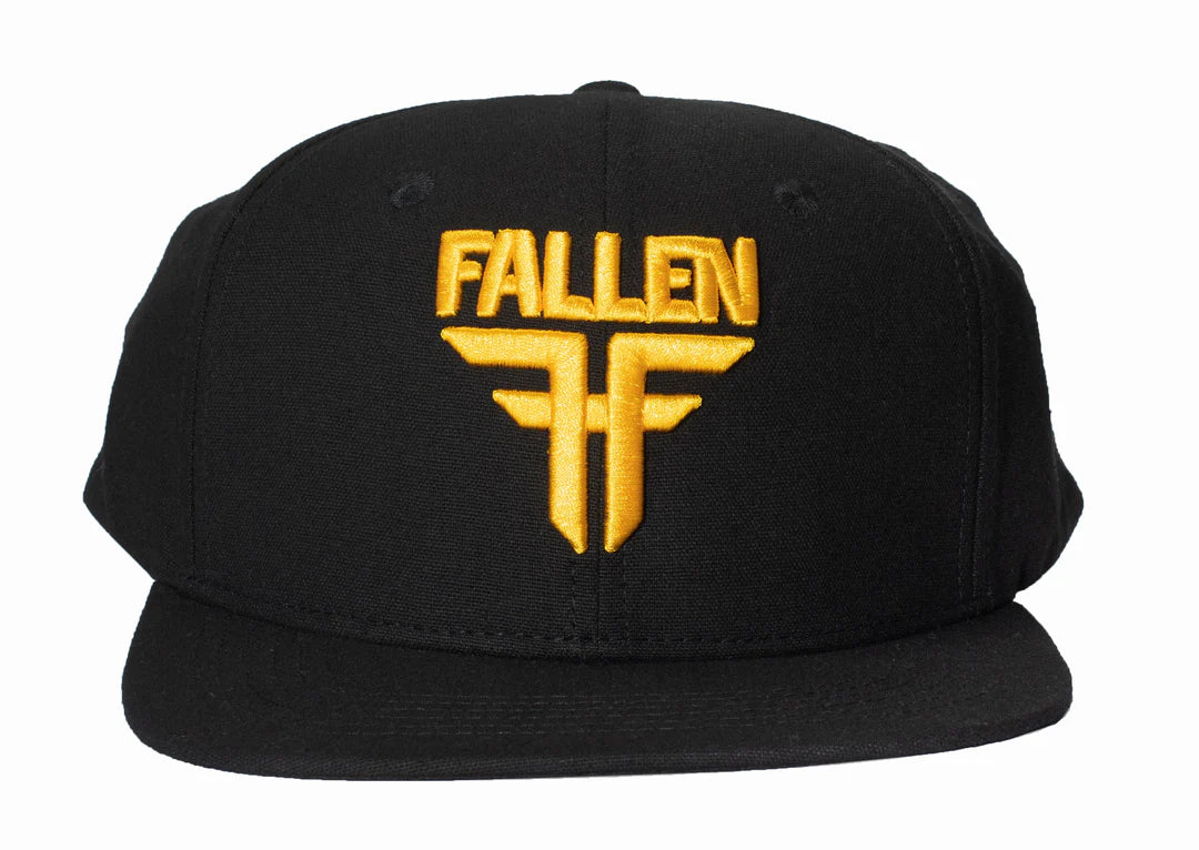 FALLEN INSIGNIA CAP BLACK\YELLOW