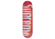 SUPREME BLURRED LOGO RED