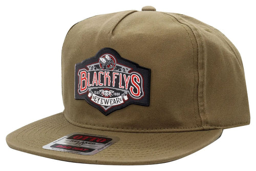 GORRA BLACK FLYS STAY FLY PARCH OTTO