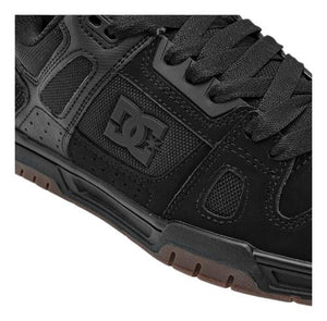 TENIS DC STAG BLACK DARK GUM