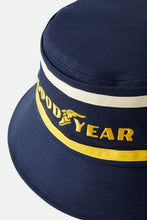 Load image into Gallery viewer, BRIXTON GOODYEAR BUCKET HAT NAVY
