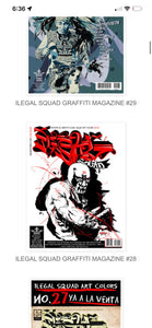 Revista ILEGAL SQUAD graffiti