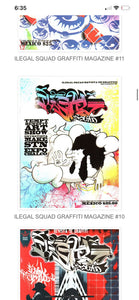 Revista ILEGAL SQUAD grafitti